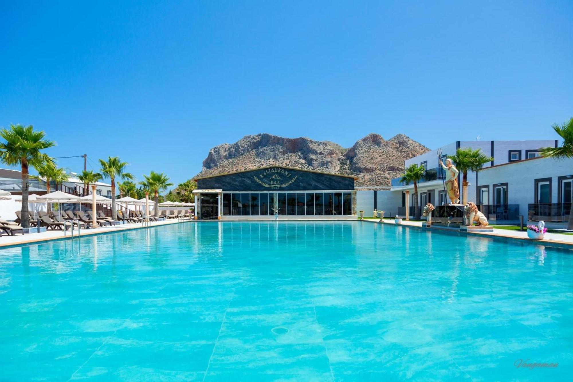 Paradice Hotel Luxury Suites-Near Zorbas Beach-Free Breakfast Stavros  Luaran gambar