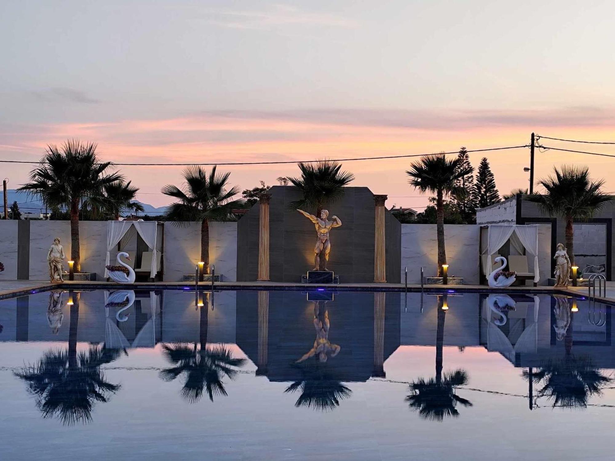 Paradice Hotel Luxury Suites-Near Zorbas Beach-Free Breakfast Stavros  Luaran gambar